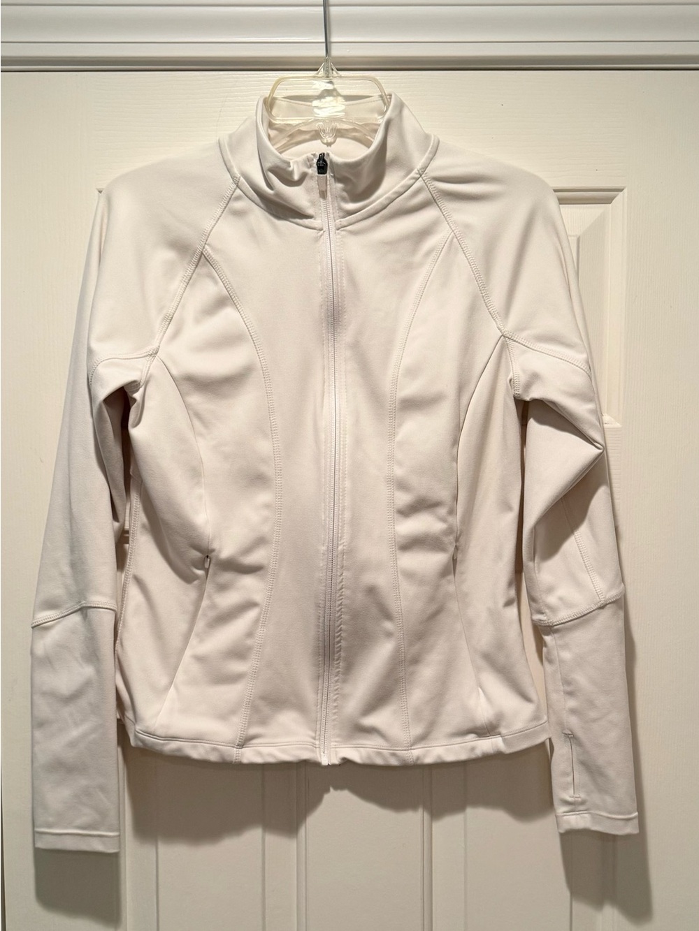 Danskin Cream Full-Zip Utility Jacket #0072